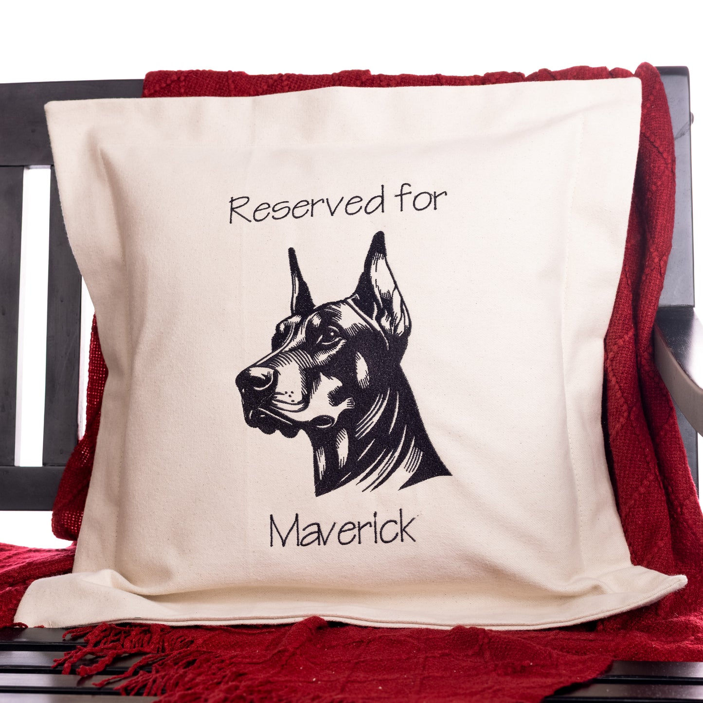 Doberman Pillow