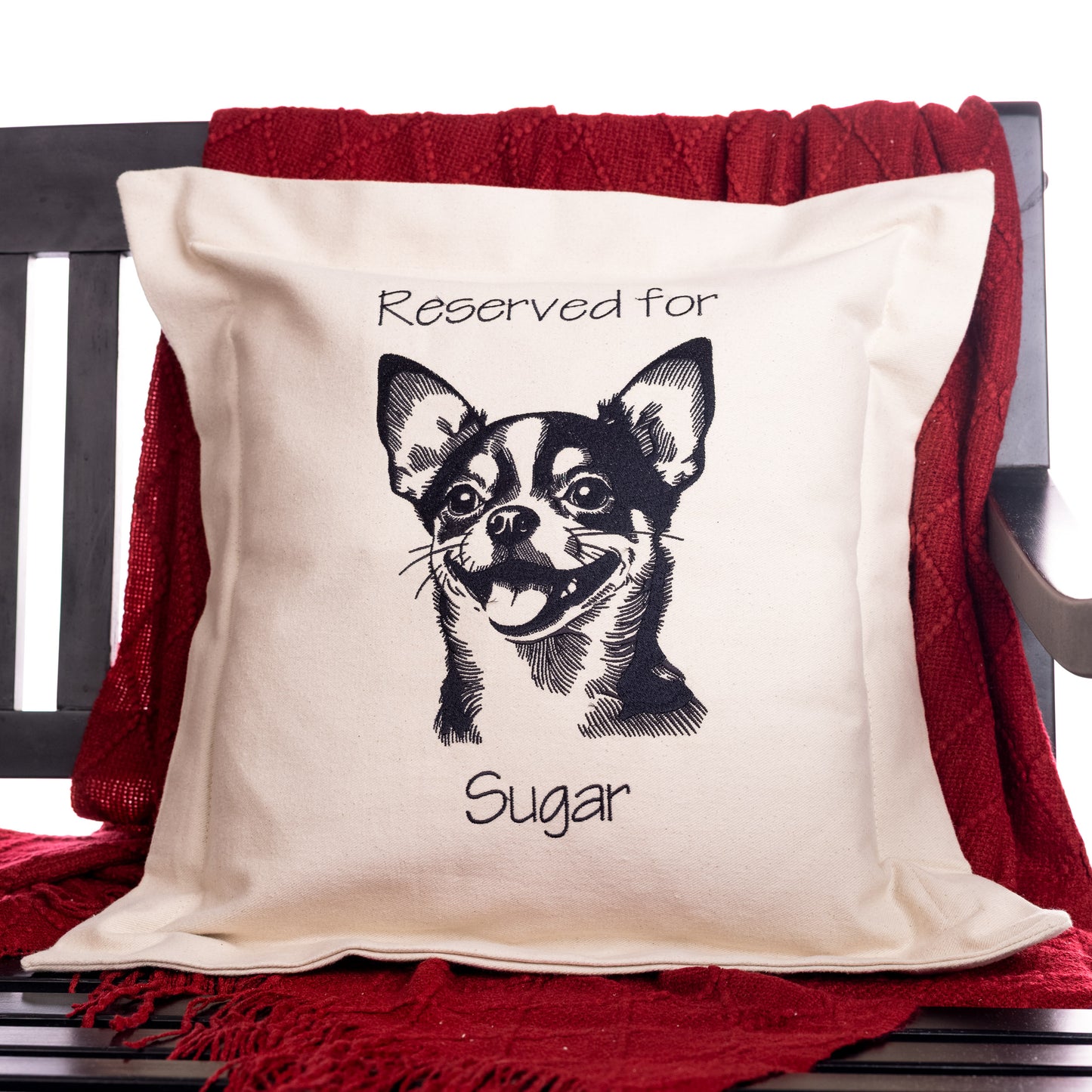 Short-Haired Chihuahua Pillow