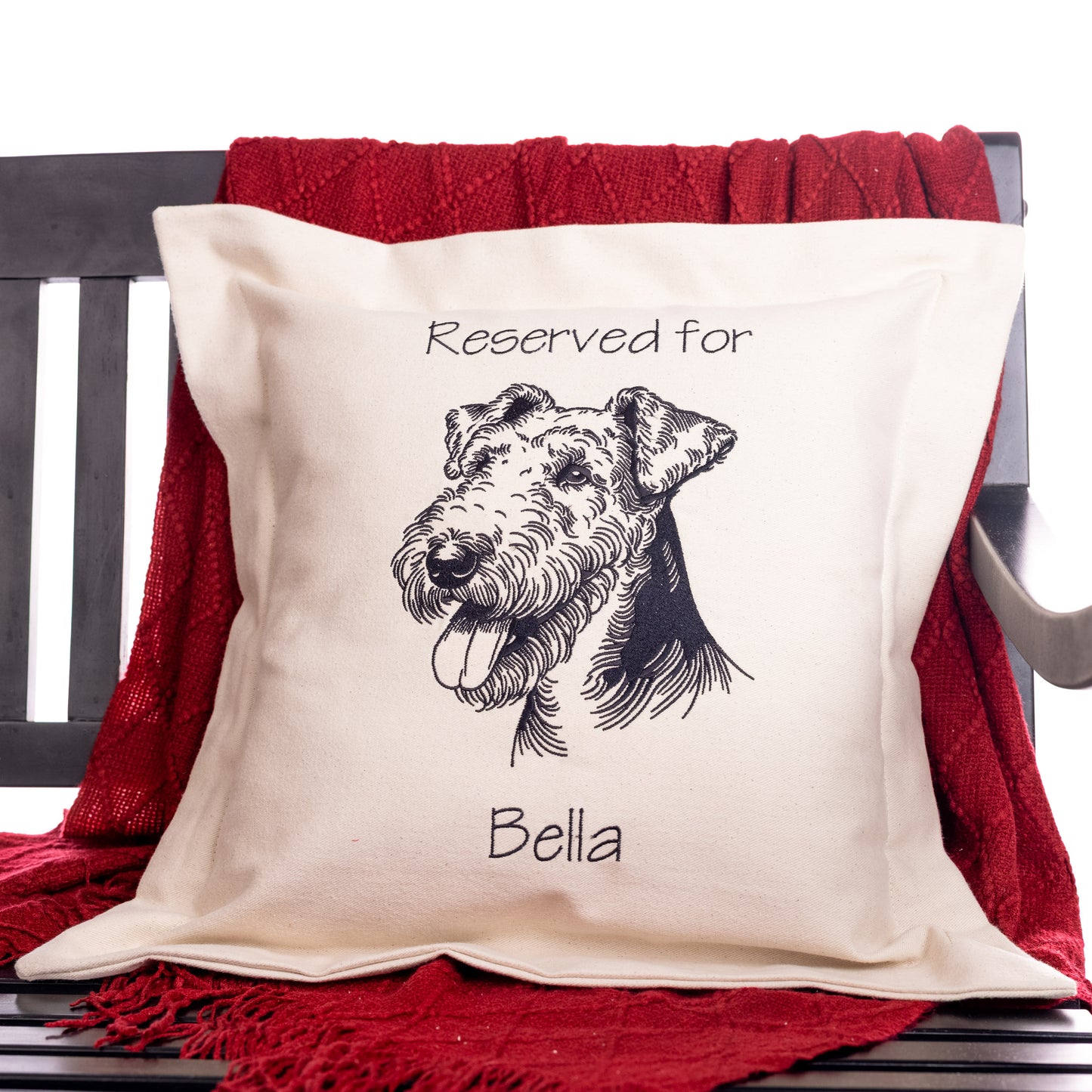 Amazing Airedale Pillow