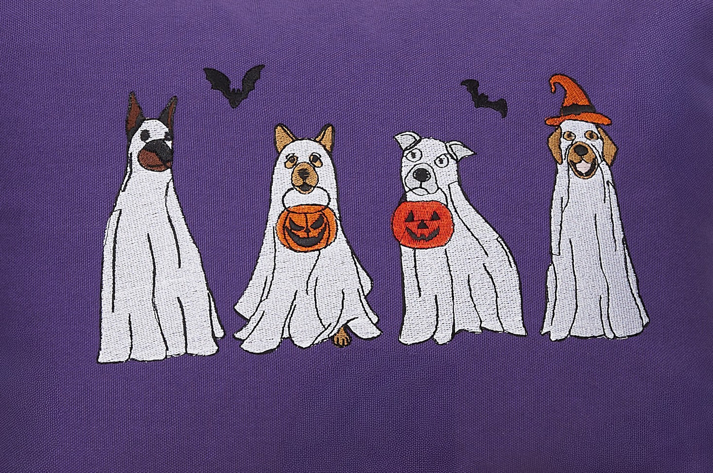 Four "Ghostly" Dogs Placemats-Set of 4