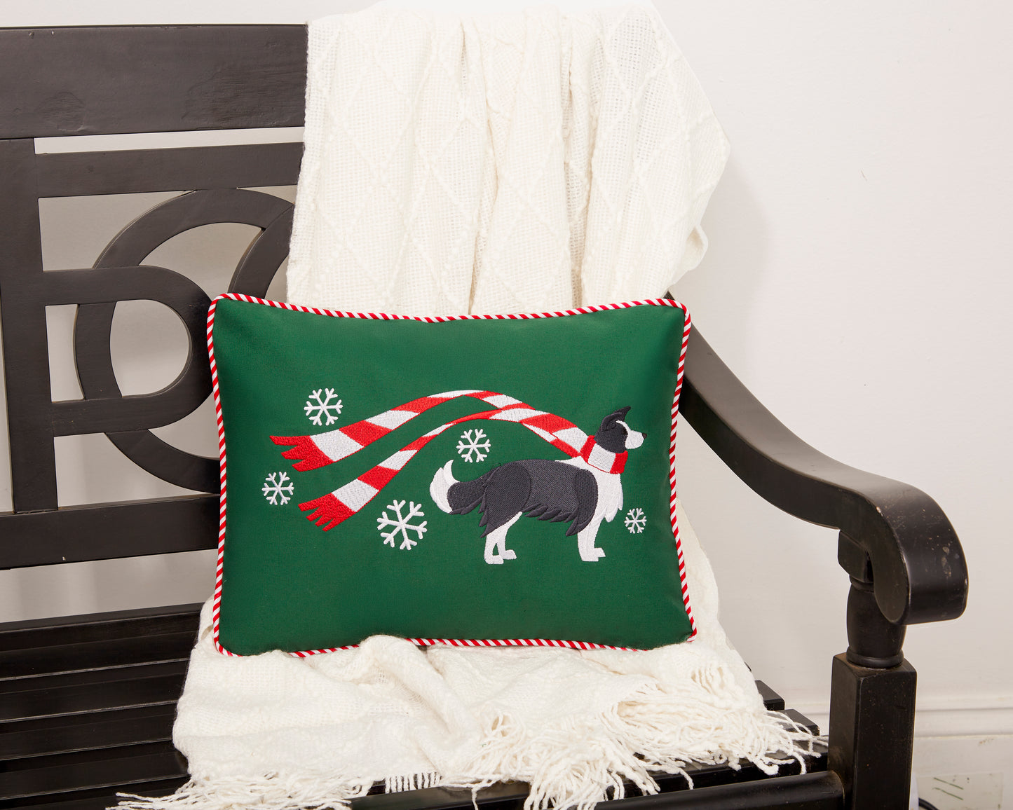 "Wrapped Up for Christmas" Pillow-20 Breeds Available