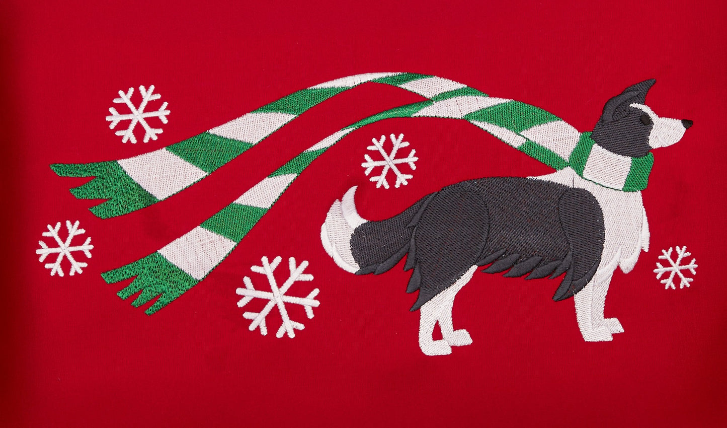 "Wrapped Up for Christmas" Mantel Scarf-20 Breeds Available