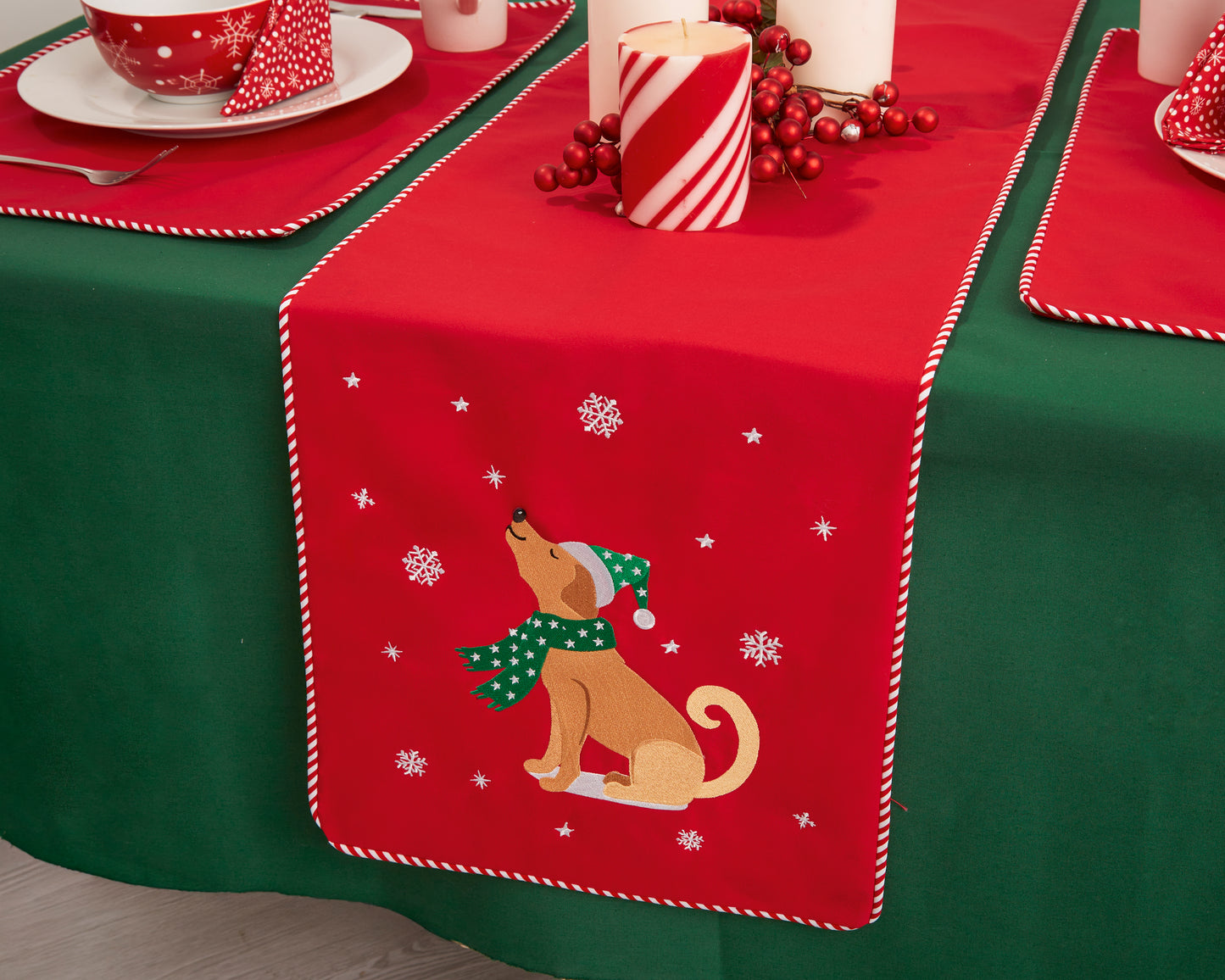 "Snow Buddy" Table Runner