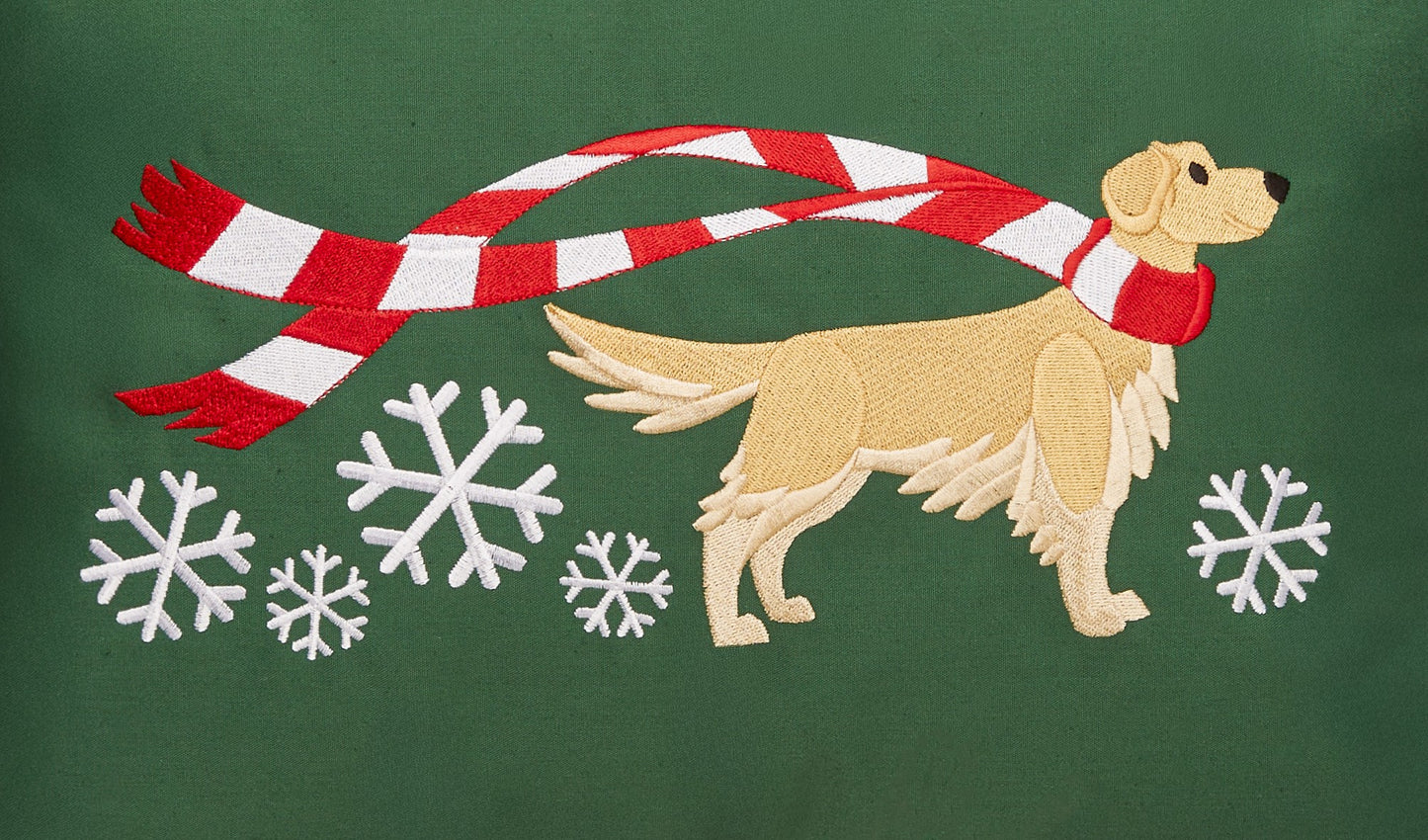 "Wrapped Up for Christmas" Golden Retriever