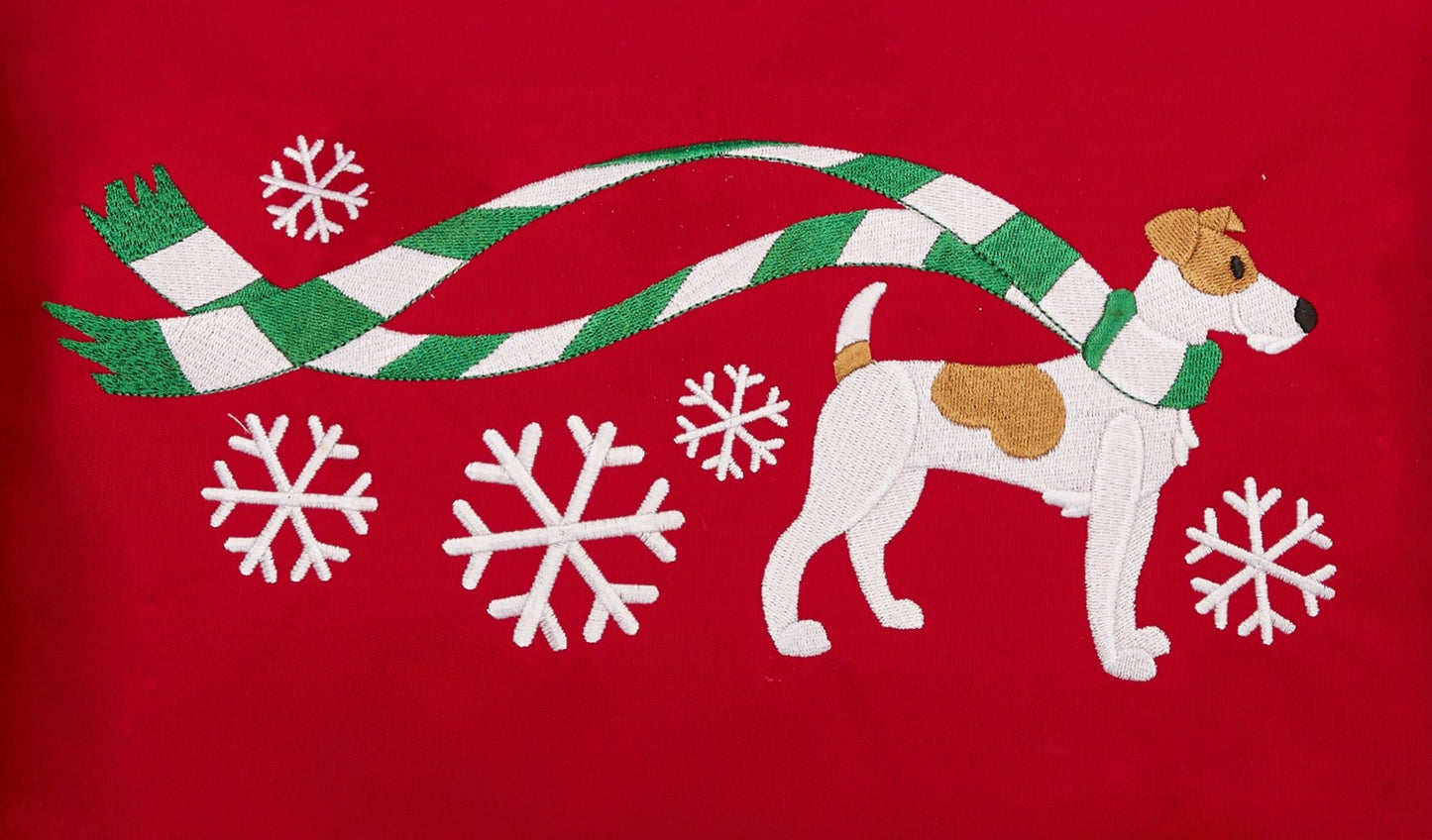 "Wrapped Up for Christmas" Tree Skirt-20 breeds available