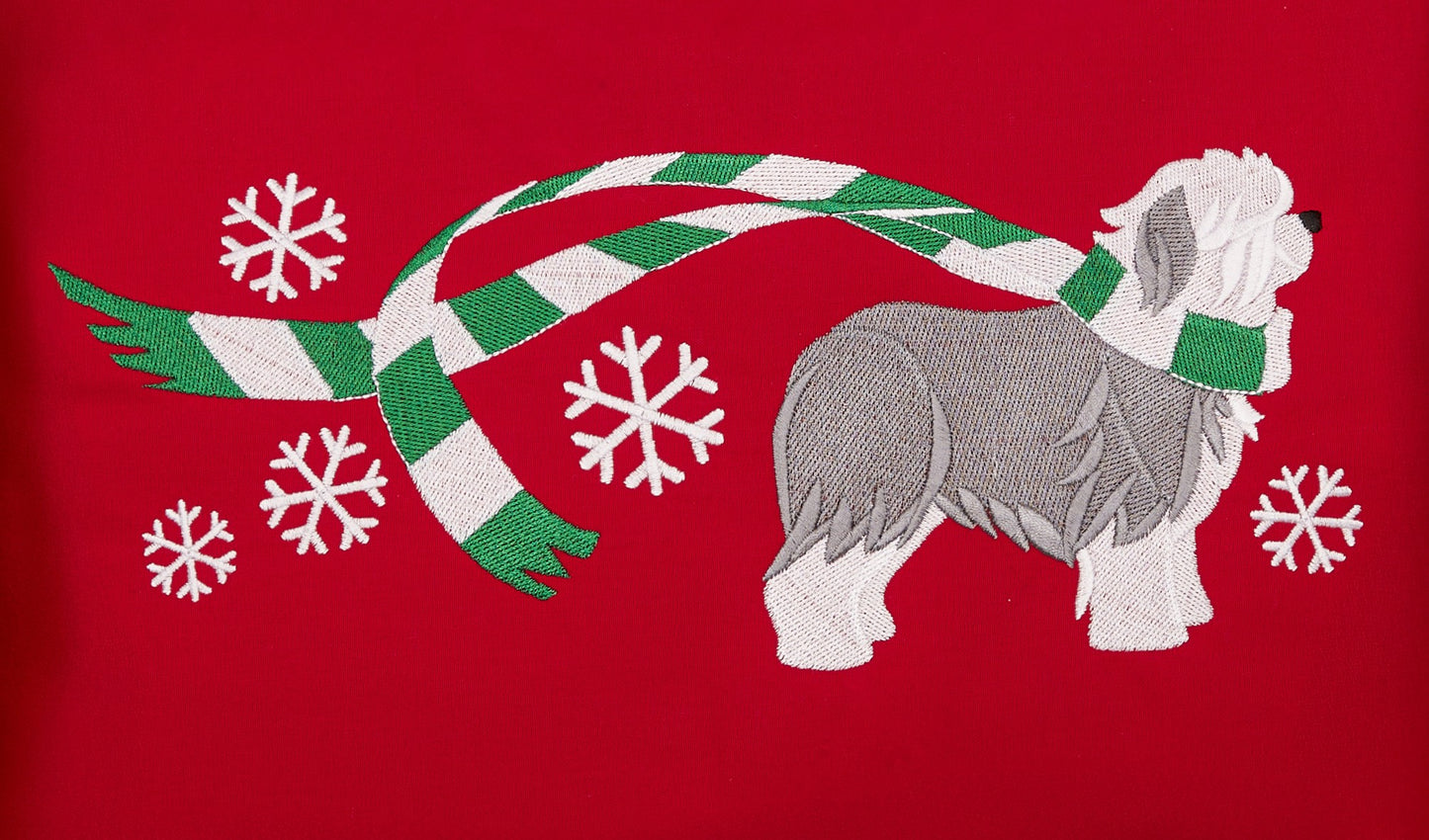 "Wrapped Up for Christmas" Tree Skirt-20 breeds available