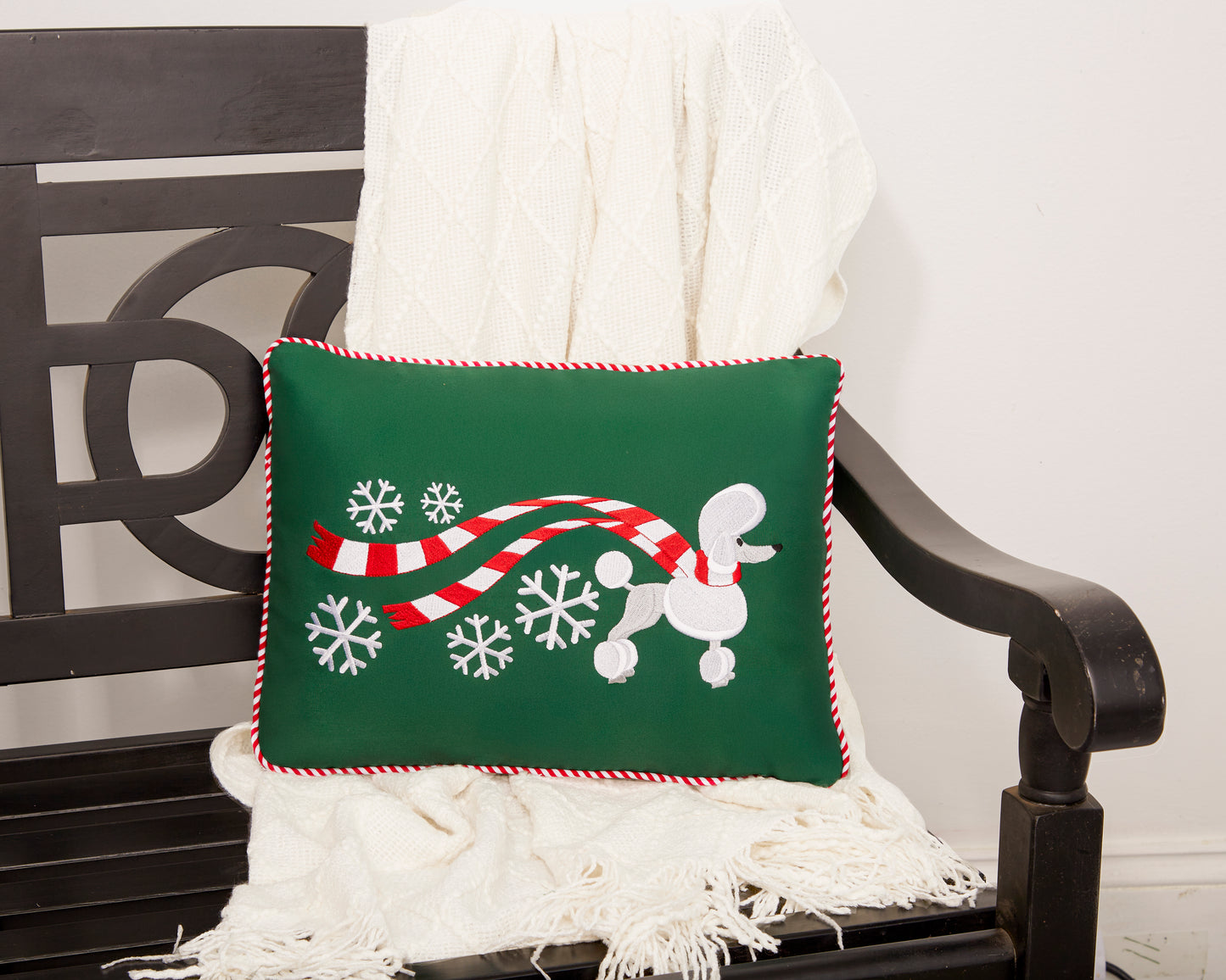 "Wrapped Up for Christmas" Pillow-20 Breeds Available