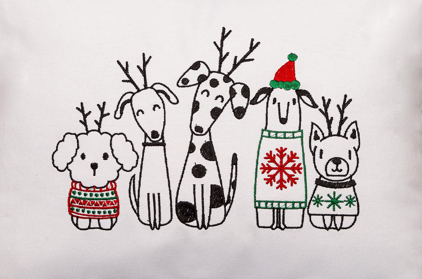 Reindogs Placemats-Set of 4