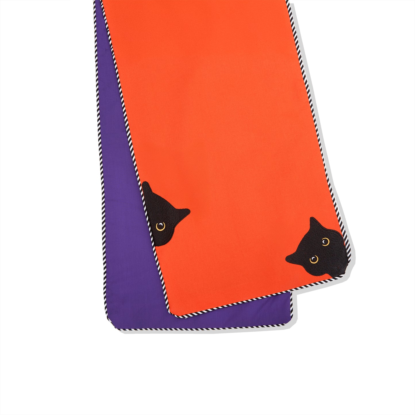 Peek-A-“Boo” Black Cat Table Runner