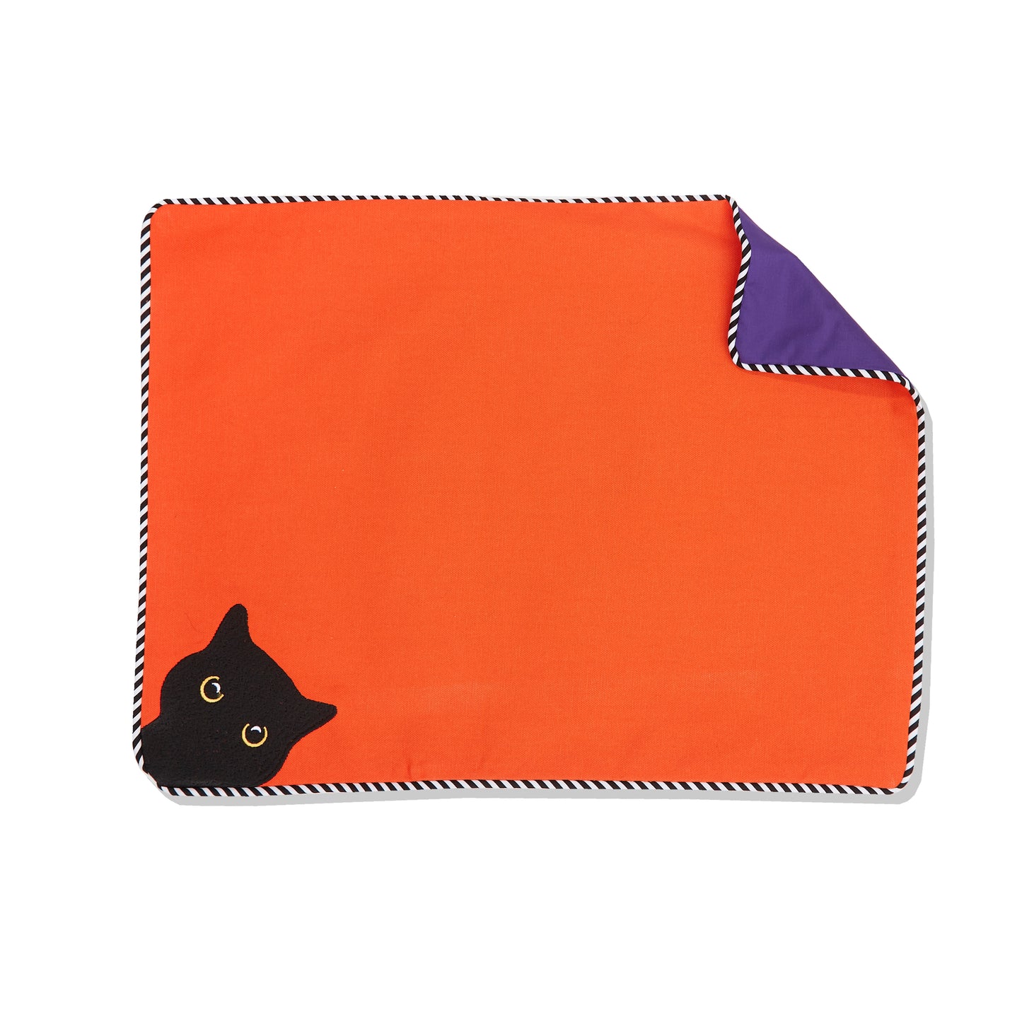 Peek-A-“Boo” Black Cat Placemats-Set of 4