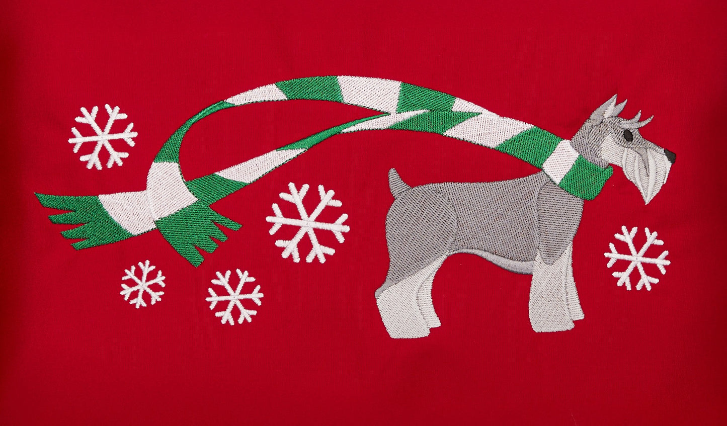 "Wrapped Up for Christmas" Mantel Scarf-20 Breeds Available