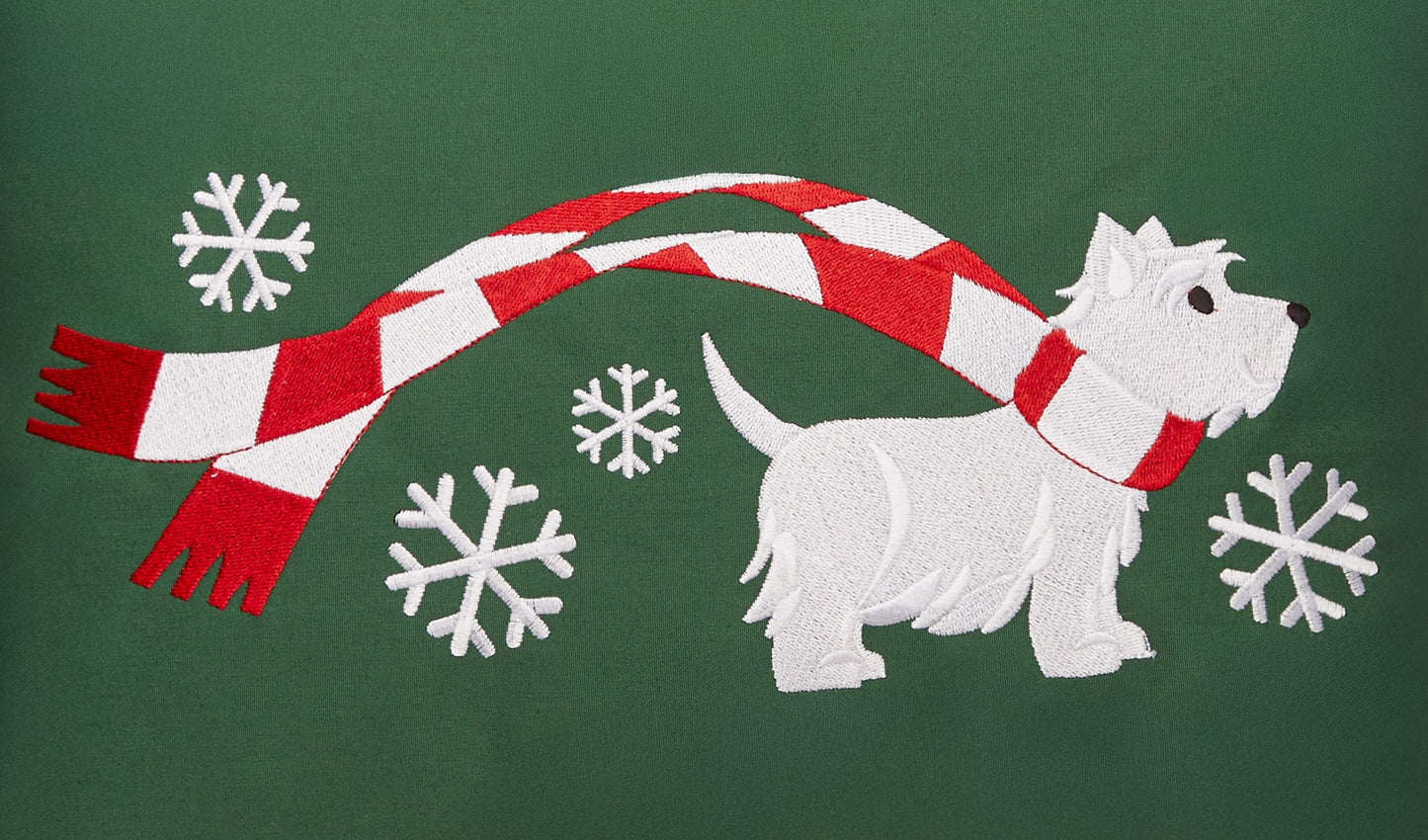 "Wrapped Up for Christmas" Mantel Scarf-20 Breeds Available