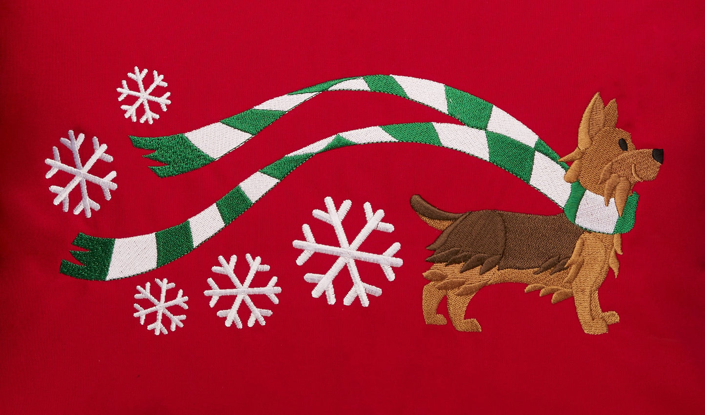 "Wrapped Up for Christmas" Tree Skirt-20 breeds available