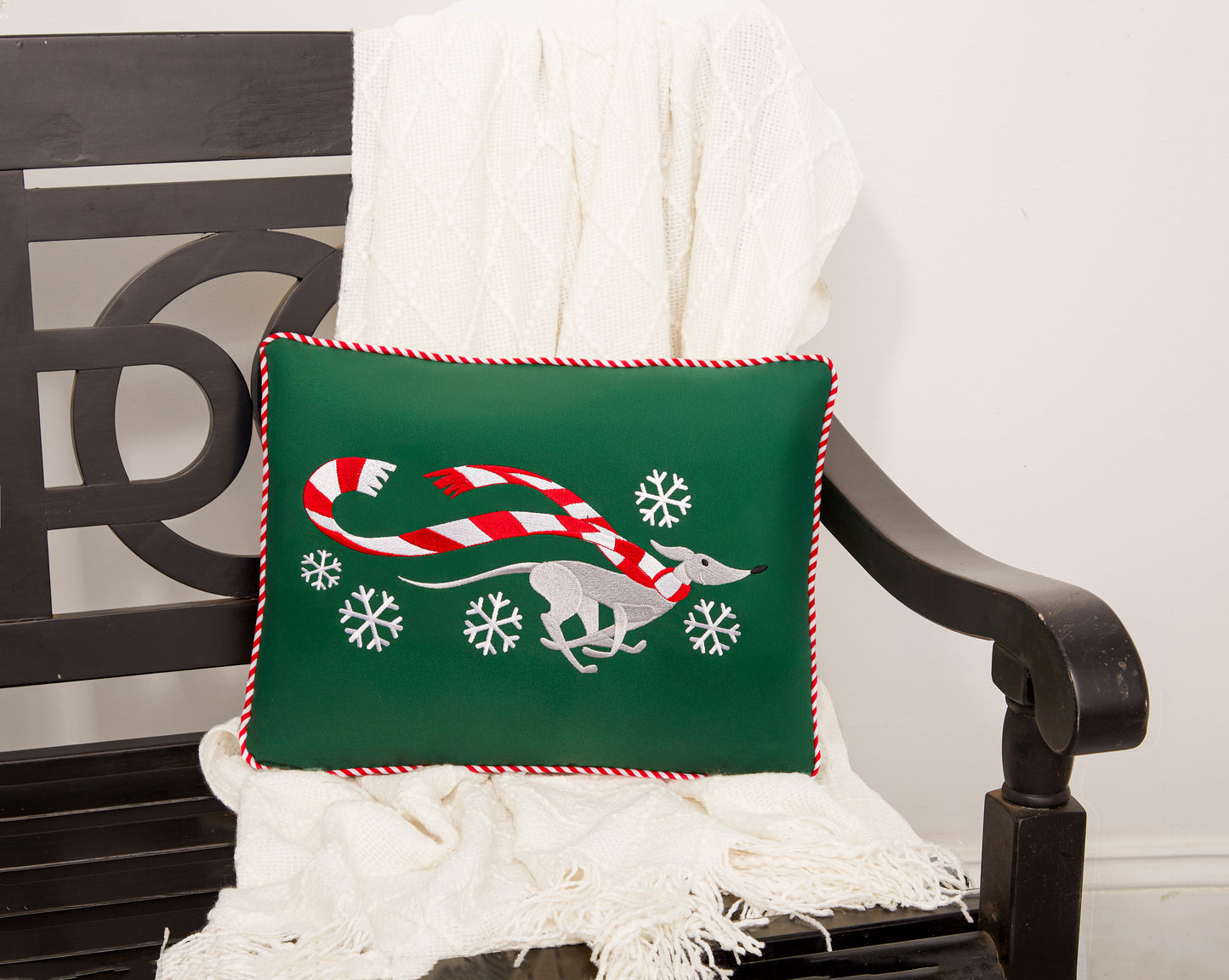 "Wrapped Up for Christmas" Pillow-20 Breeds Available