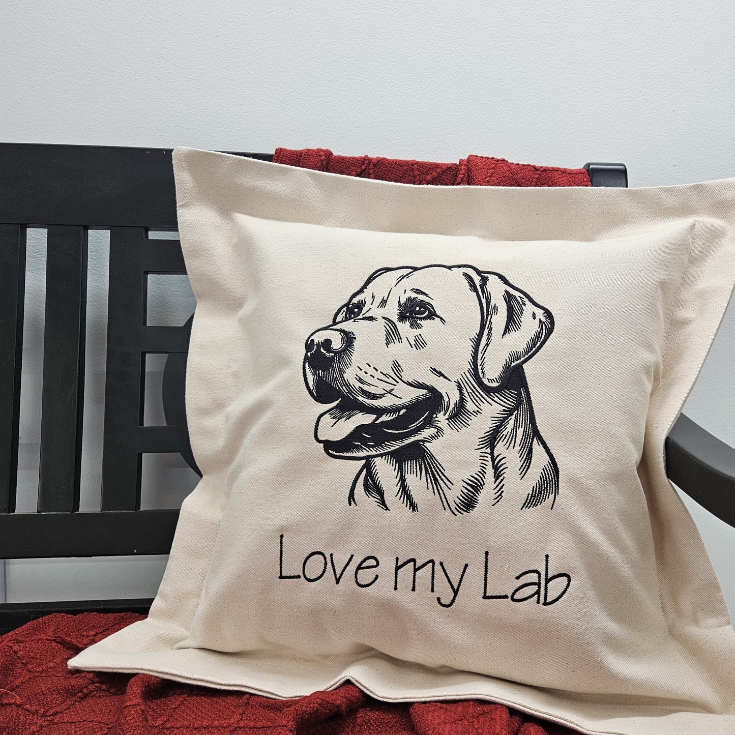 Love my Lab Pillow