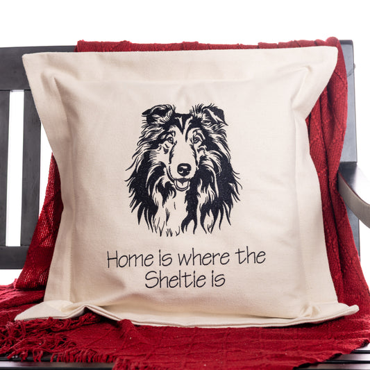 Sheltie Pillow