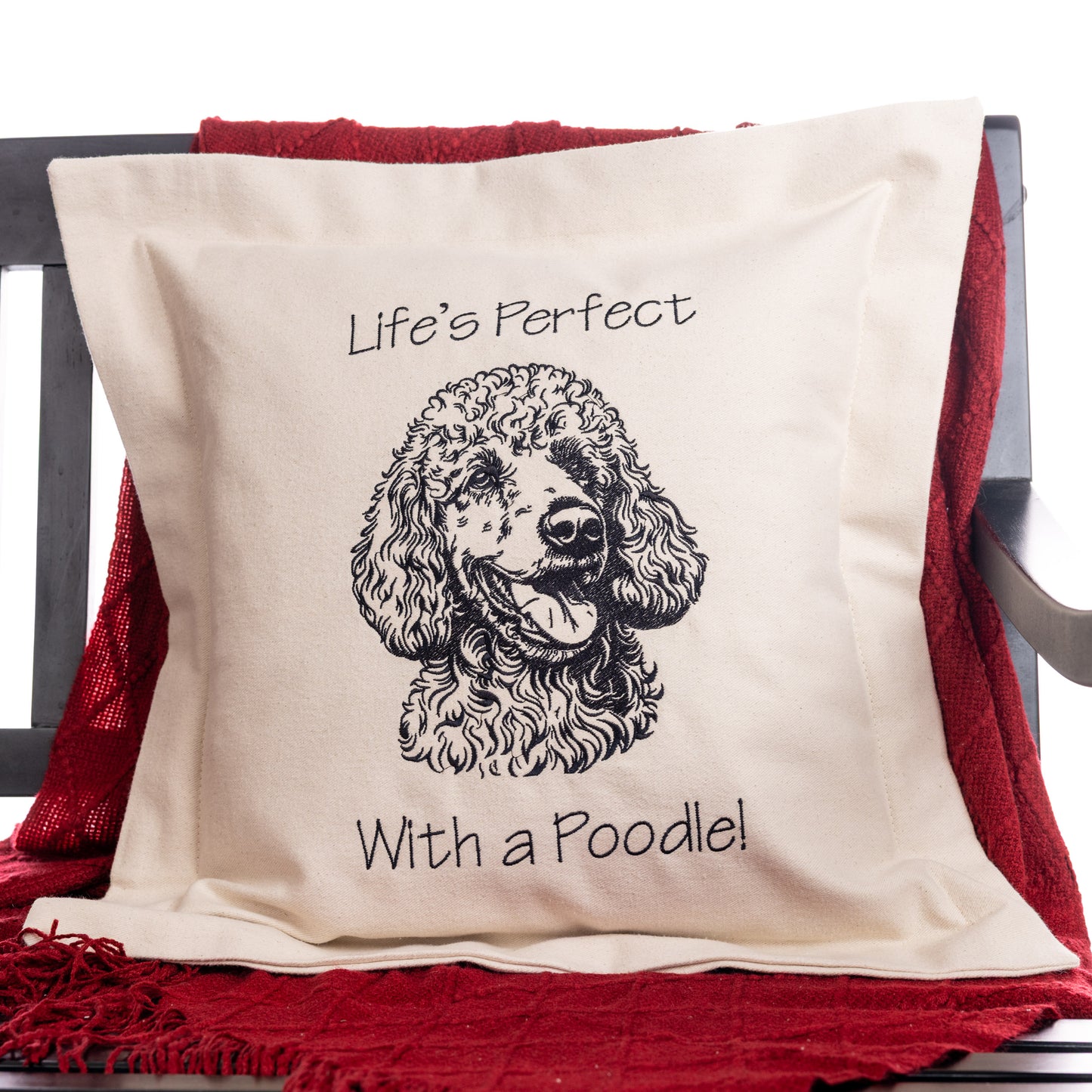 Poodle Pillow