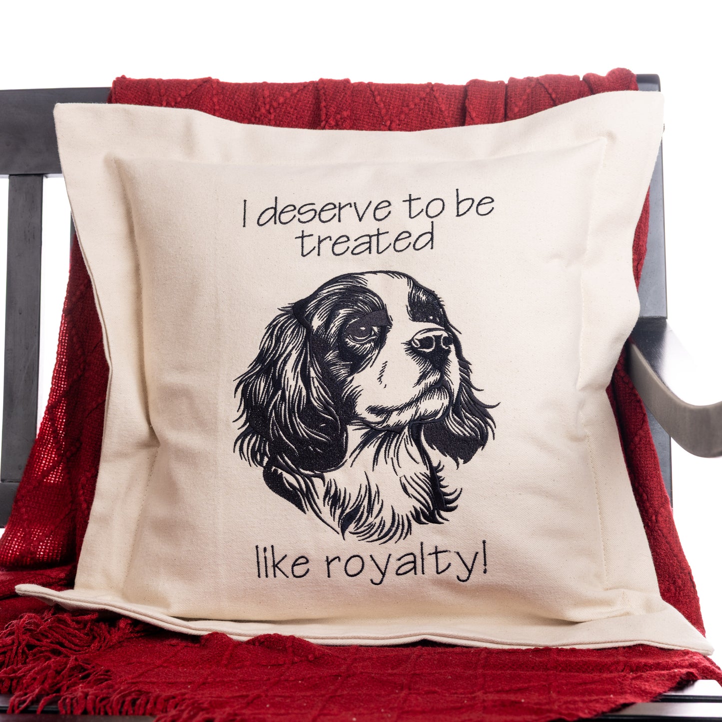 Cavalier King Charles Spaniel Pillow