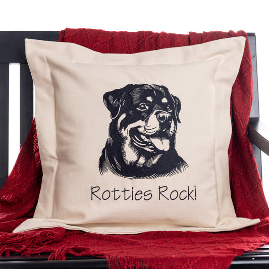 Rottweiler Pillow