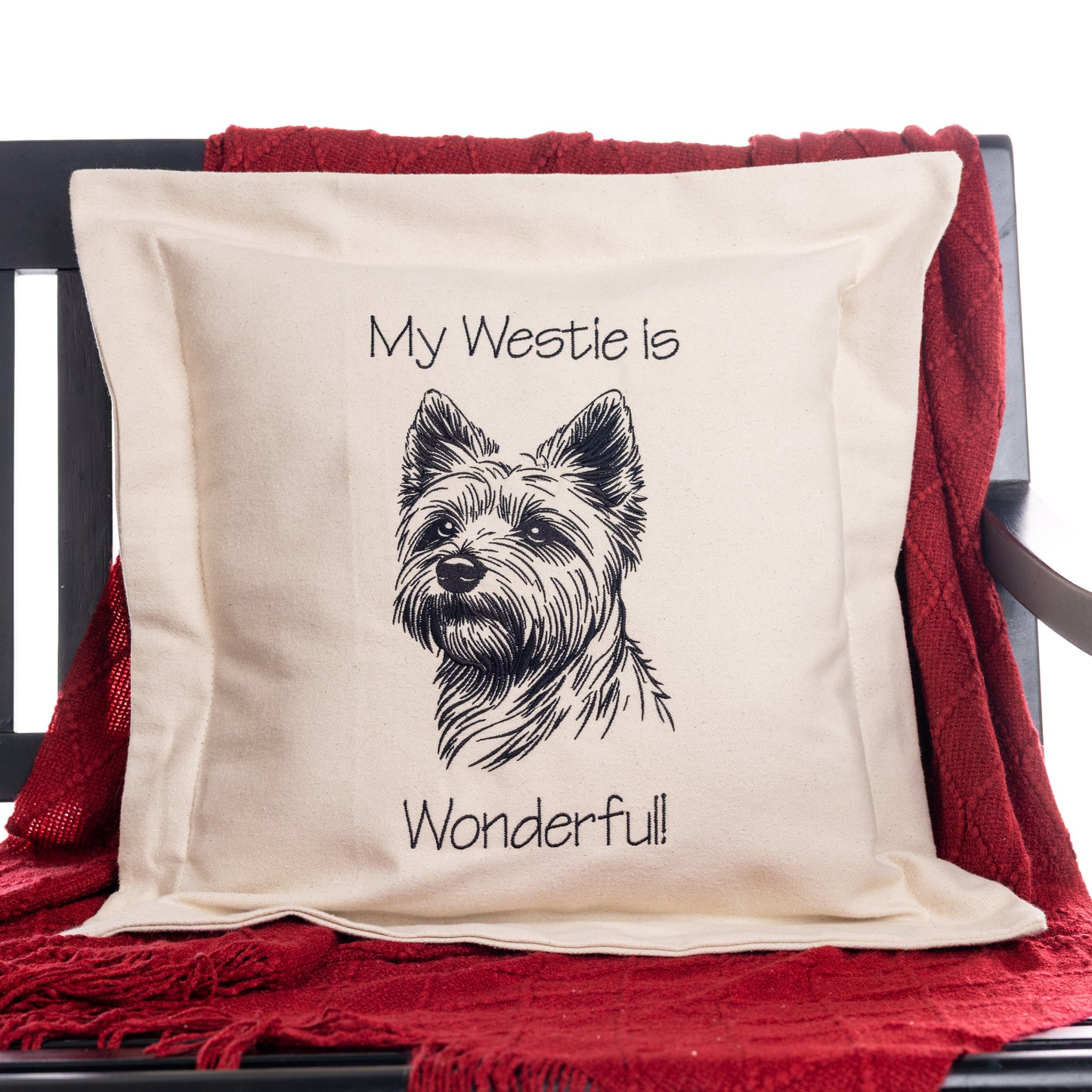 Westie Pillow