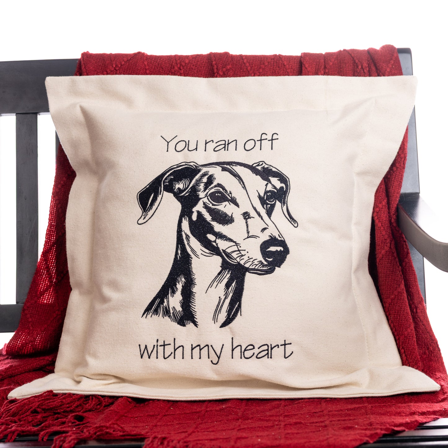 Greyhound Pillow