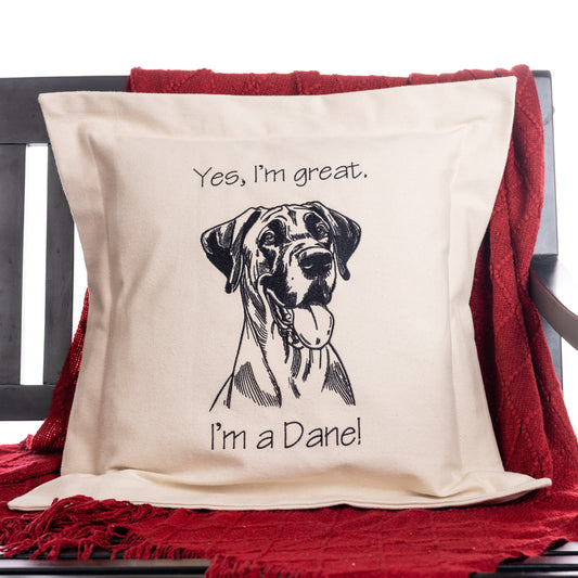 Great Dane Pillow