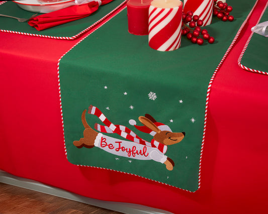 "Be Joyful" Table Runner