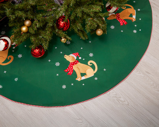 "Snow Buddy" Tree Skirt