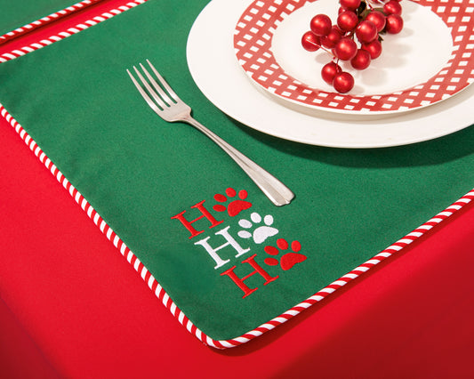 "HoHoHo" Placemats-Set of 4
