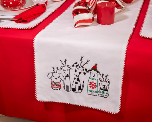 Reindogs Table Runner