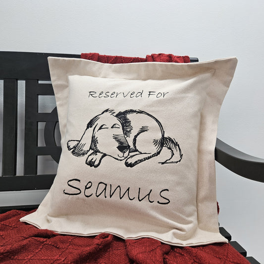 Reserved For...Pillow